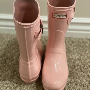 Hunter original short waterproof rain boots